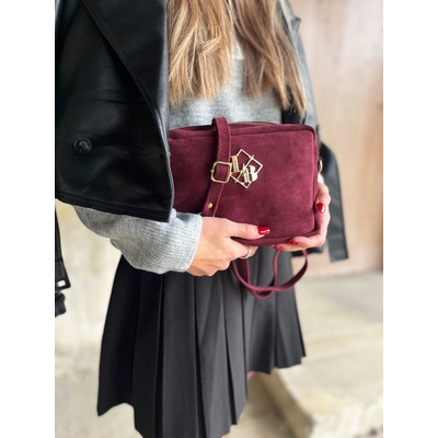 Laura Biaggi Crossbody kabelka DX-JS-22-1-bordoZAM