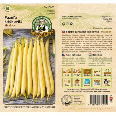 Fazuľa záhradná kríčkovitá - Maxidor 20g