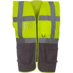 Yoko HI-VIS HVW801 / Многофункционална жилетка - HV жълто/сива M (79W801zw602)