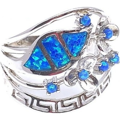 Jan Kos jewellery Stříbrný prsten s opálem MHT 3174 SL
