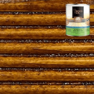 Wood Sol Unideck UB-444 Светъл махагон - Цветно масло за декинг на водна основа (6668)