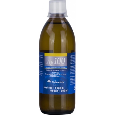 Pharma Activ koloidné striebro Ag100 10 ppm 300 ml