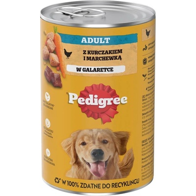Pedigree Adult s kuřecím a mrkví 1200 g