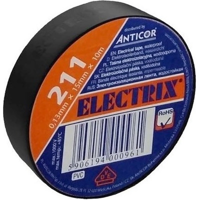 Solight AP01C Izolačná páska Electrix 15 mm x 10 m SL0701