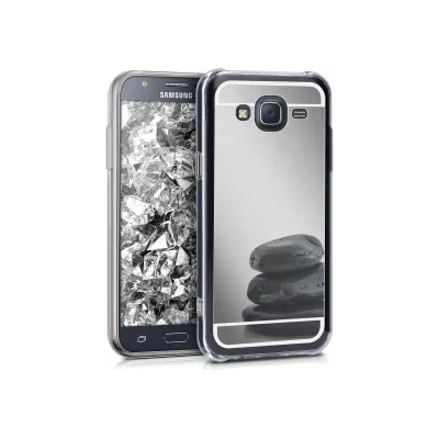 kwmobile Огледален калъф за Samsung Galaxy J5 - сребрист