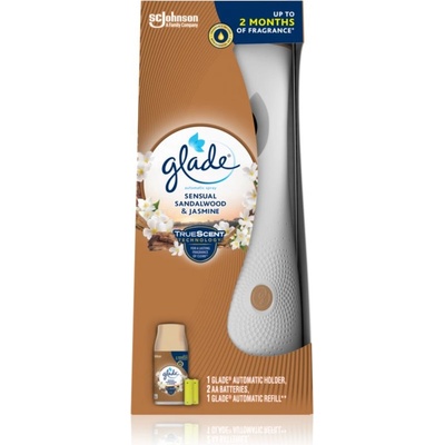 Glade Automatic Spray Sandalwood & Jasmine автоматичен освежител за въздух с пълнител Sandalwood & Jasmine 269ml