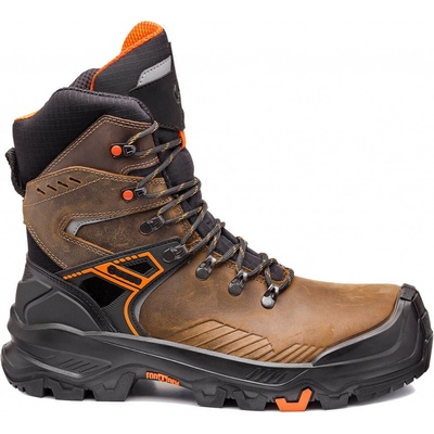 BASE FORTREX T-REX TOP/T-WALL TOP S3 B1610 členková obuv hnedá/oranžová