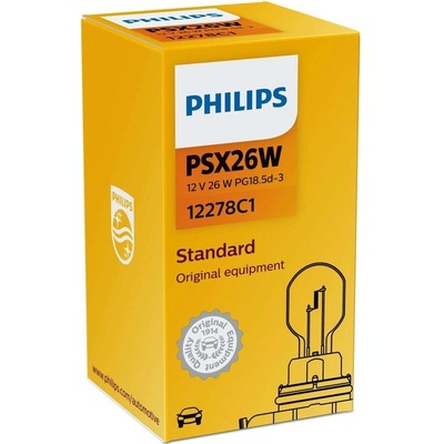 Philips 12V PSX26W 26W PG18,5d-3