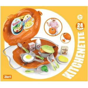  Кухненски комплект в чантичка - Дино с аксесоари (К828820)
