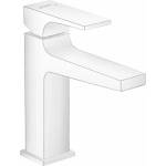 Hansgrohe Смесител за умивалник Hansgrohe Metropol 110 с Push-Open клапан, матово бял (32507700)
