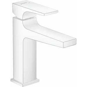 Hansgrohe Смесител за умивалник Hansgrohe Metropol 110 с Push-Open клапан, матово бял (32507700)