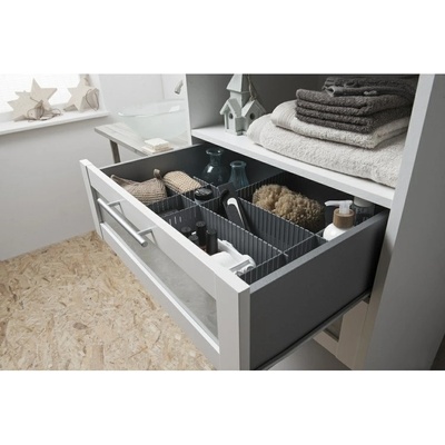 COMPACTOR Organizér do zásuvky, šedý