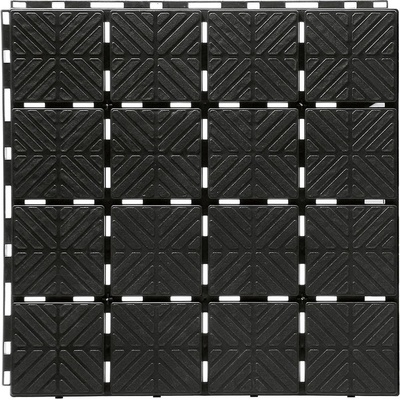 Prosperplast Easy Square 40 x 40 cm čierna 9 ks