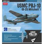 Academy Модел комплект самолет 12334 - USMC PBJ-1D (B-25 Mitchell) (1: 48)