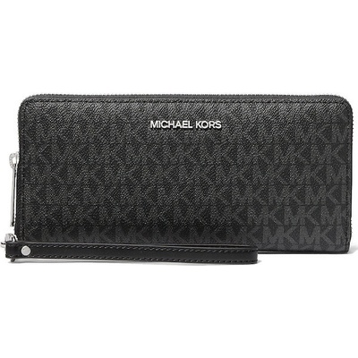 Michael Kors Peněženka Jet Set Travel Continental Logo černá
