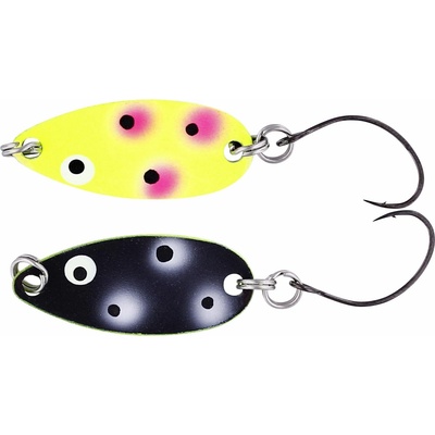 Westin trblietka Fidusen Slim 3,3cm 3g Black/Yellow Clown