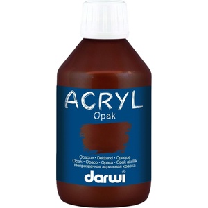 Darwi Opak АКРИЛНА боя Dark Brown 250 ml 1 бр (DA0220250805C)