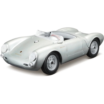 Maisto Porsche 550A Spyder Silver 1:18