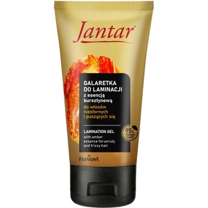 Farmona Natural Cosmetics Laboratory Jantar laminating gel with amber for smooth hair without flyaway ends 150 ml