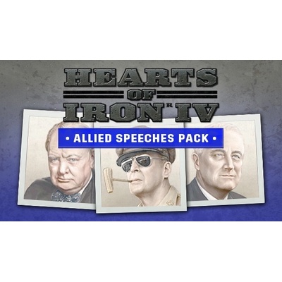 Paradox Interactive Hearts of Iron IV Allied Speeches Music Pack (PC)