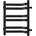Mexen Loop 500x375 mm 253W black (W129-0500-350-00-70)