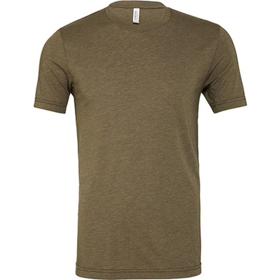 Canvas tričko CV3413 olive triblend heather