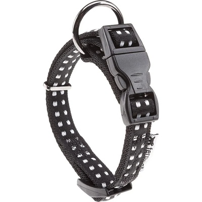 Ferplast Cricket - Регулируем нашийник за кучета с мека подложка, 27-40 см, /15 мм. черен
