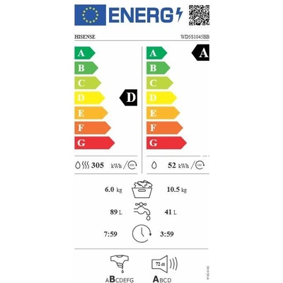 Hisense WD5S1045B