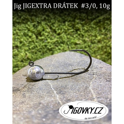 Jigovky.cz Jigové hlavičky Jigextra Drátek vel.3 10g 5 ks