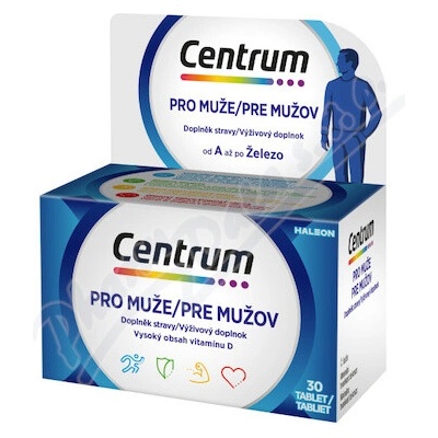 Centrum On Vitamíny a minerály pre mužov 30 tabliet