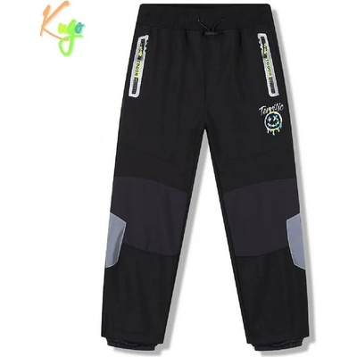 Kugo HK5655 dětské softshellové kalhoty černá