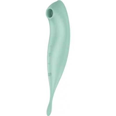 Satisfyer twirling pro connect app mint Bodový s možností zvukové stimulace