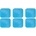 Beurer EM 50 replacement set 6x electrodes