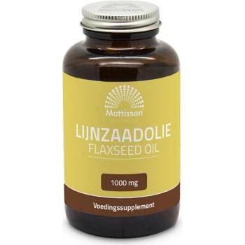 Mattisson Healthstyle Ленено масло 1000 mg 90 софтгел капсули | Mattisson Healthstyle (MT2361)