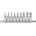 BGS technic Комплект битове тип torx, на база 1/4, на шина, 9 броя, Т10-Т50, bgs 2164