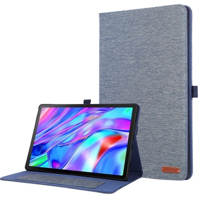 Vsetkonamobil 128638 FABRIC Zaklápací obal pre Lenovo Idea Tab Plus modrý