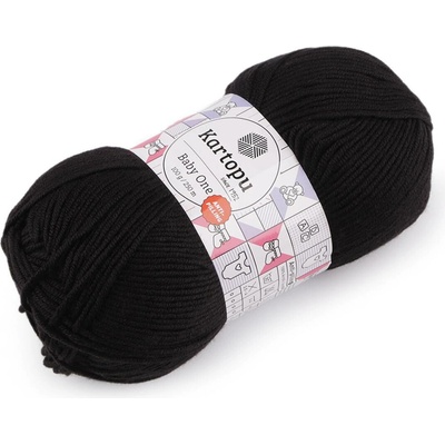 Pletací příze Baby One 100 g Varianta: 4 (940) černá, Balení: 1 ks 60338/155697/278779