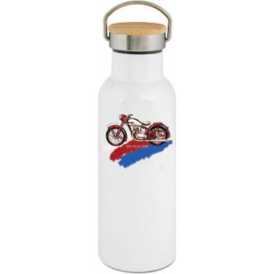 123TRIKO termoska Jawa 250/350 "Pérák", trikolora v6. 500 ml