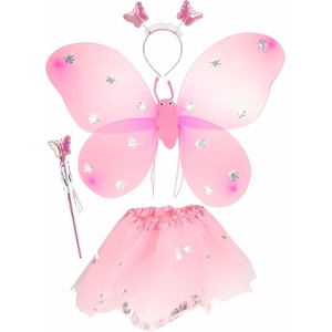 Toi-Toys Детски карнавален костюм Toi Toys - Butterfly, с крила (12151)