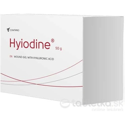 Hyiodine gél na rany s kyselinou hyalurónovou 50 g
