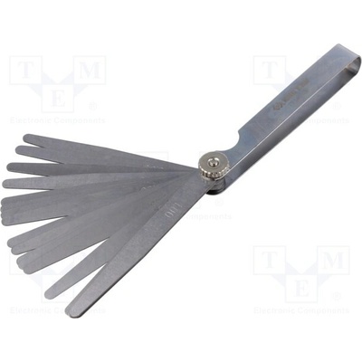 King Tony 77340-20 Metrické spárměrky 0,04÷1mm 85mm 13mm 25ks