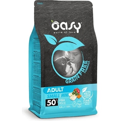 Oasy Grain free Adult Small/Mini Fish 2,5 kg