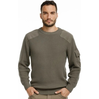 Bushman svetr Marple dark khaki