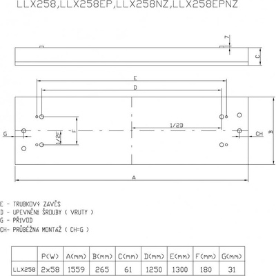 Modus LLX258ALEP