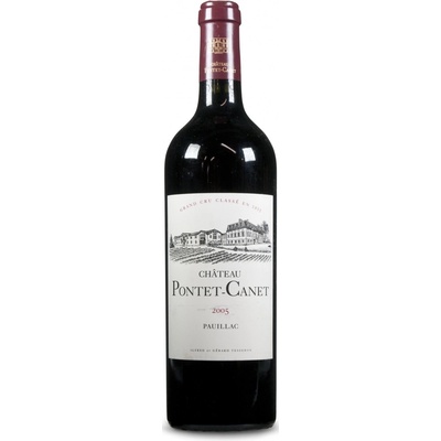 Chateau Pontet-Canet Pauillac suché červené 2005 13% 0,75 l (holá láhev)