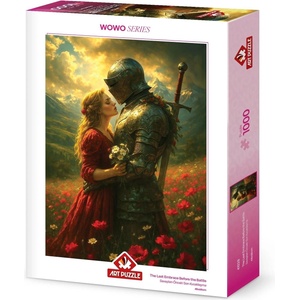 Art Puzzle Пъзел Art Puzzle от 1000 части - Последна прегръдка преди битката (41028)