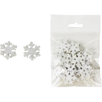 Biele vločky 24 ks X2126-01