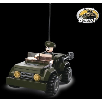 Sluban B0587F ARMY DŽÍP