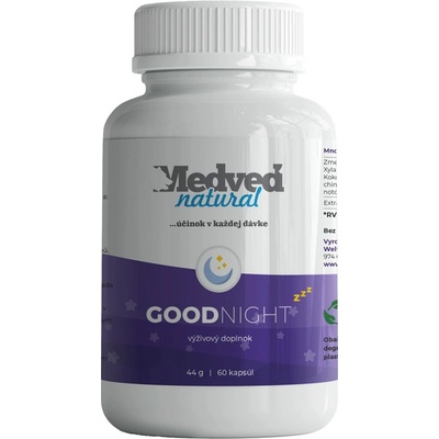 Medveď natural GOOD NIGHT 60 kapslí