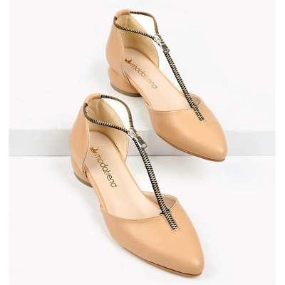 Moda Trend Дамски ежедневни обувки - Бежови #328840 (328840_Бежов)
